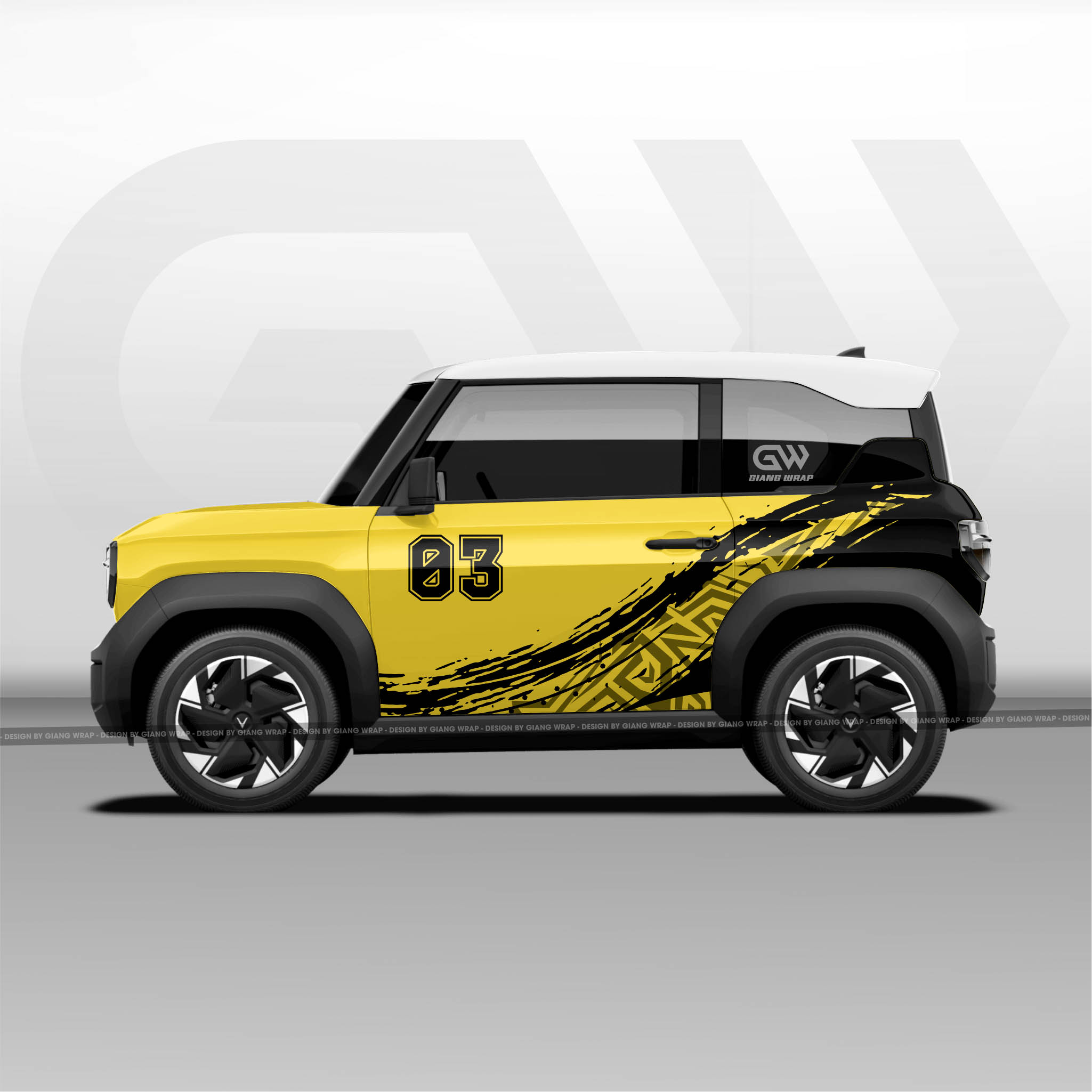 Tem Xe VF3 – Decal Dán Xe Vinfast VF3 – VF3005