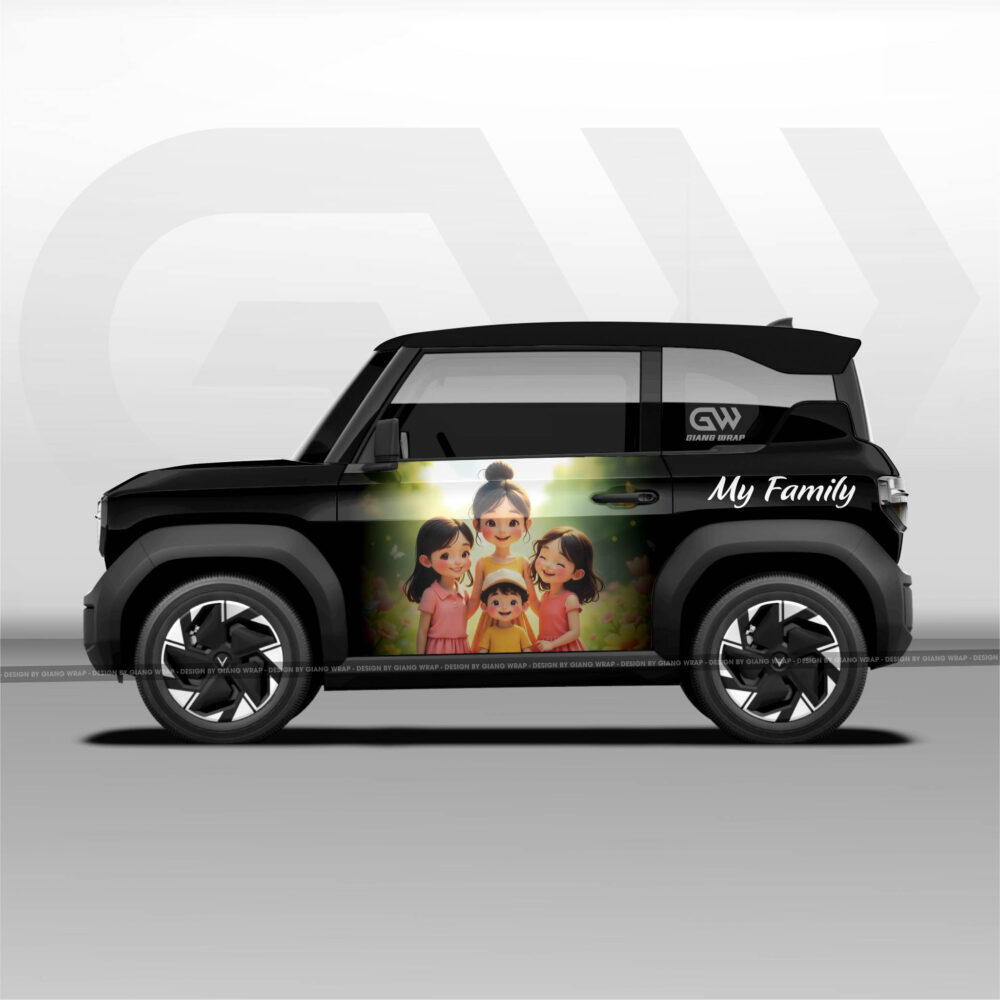 Tem Xe VF3 – Decal Dán Xe Vinfast VF3 – VF3006
