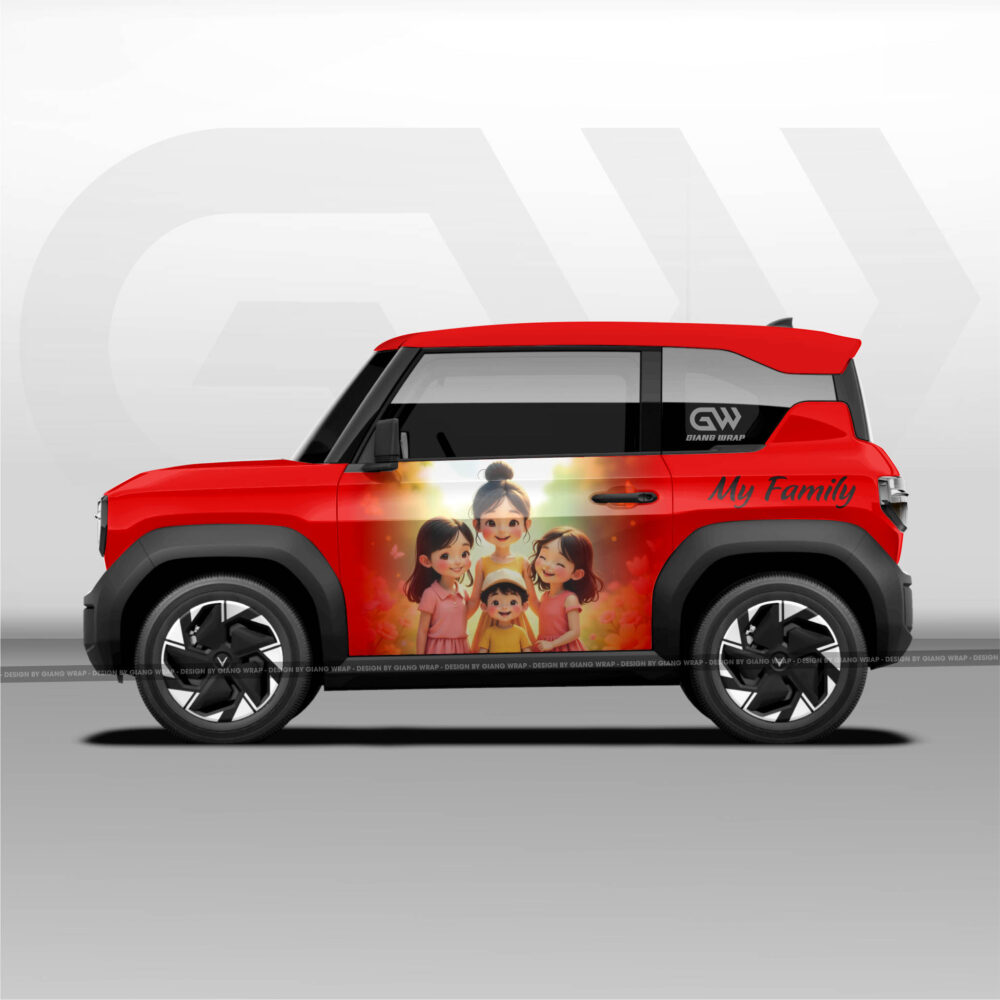 Tem Xe VF3 – Decal Dán Xe Vinfast VF3 – VF3006