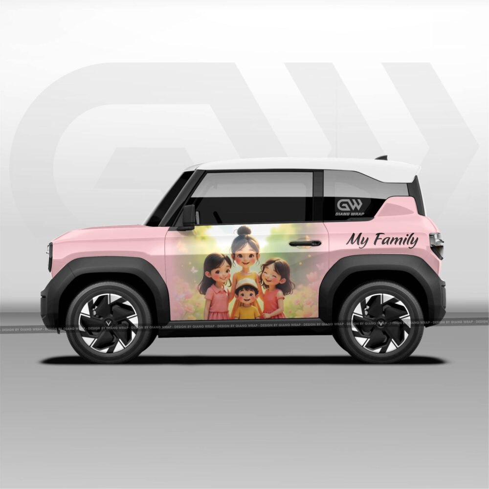 Tem Xe VF3 – Decal Dán Xe Vinfast VF3 – VF3006