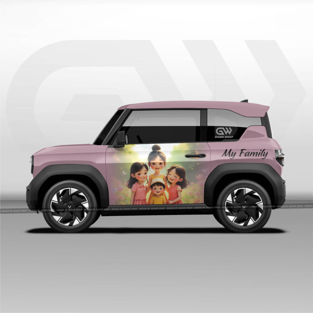 Tem Xe VF3 – Decal Dán Xe Vinfast VF3 – VF3006
