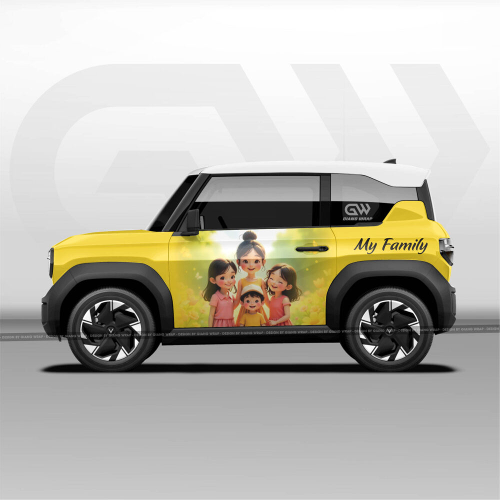 Tem Xe VF3 – Decal Dán Xe Vinfast VF3 – VF3006