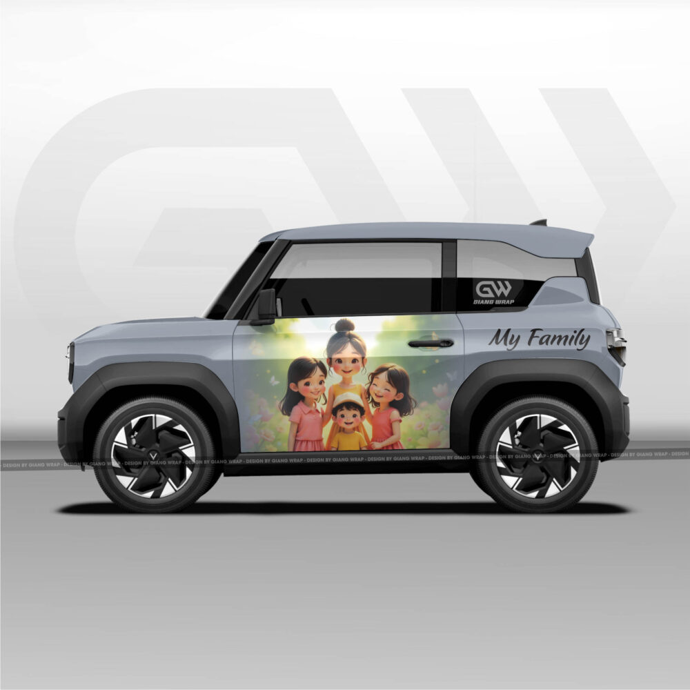 Tem Xe VF3 – Decal Dán Xe Vinfast VF3 – VF3006