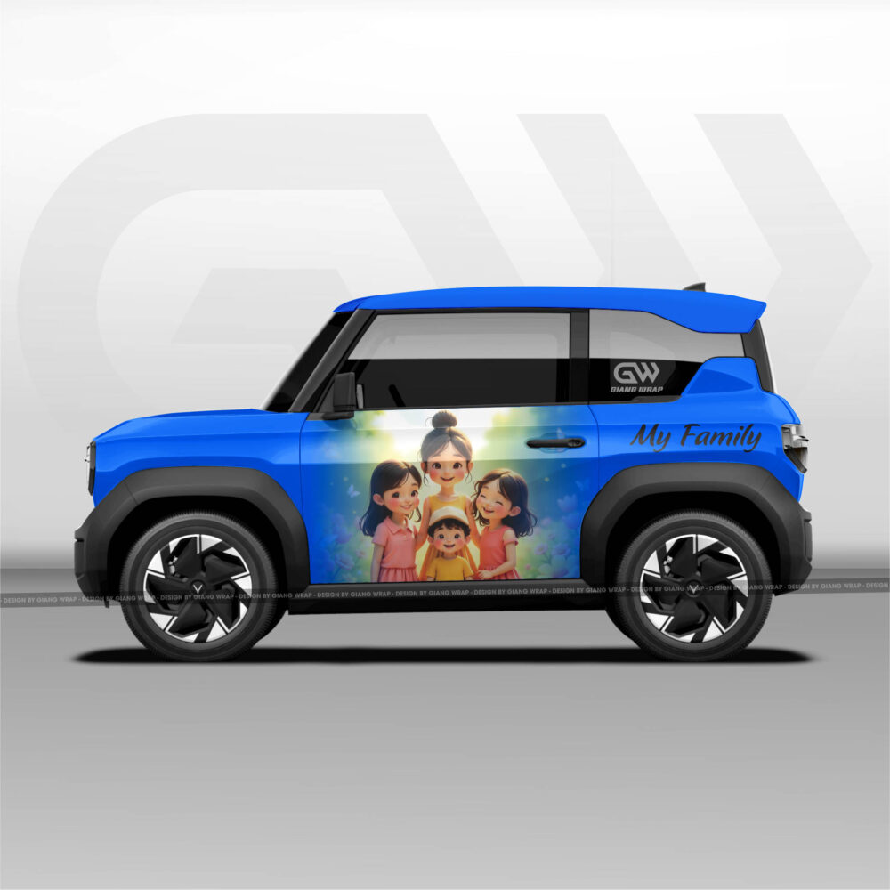 Tem Xe VF3 – Decal Dán Xe Vinfast VF3 – VF3006