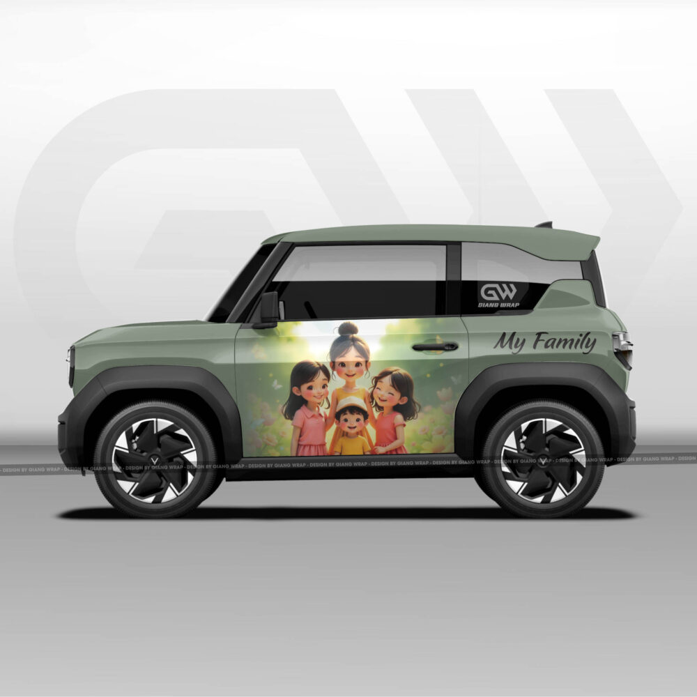 Tem Xe VF3 – Decal Dán Xe Vinfast VF3 – VF3006