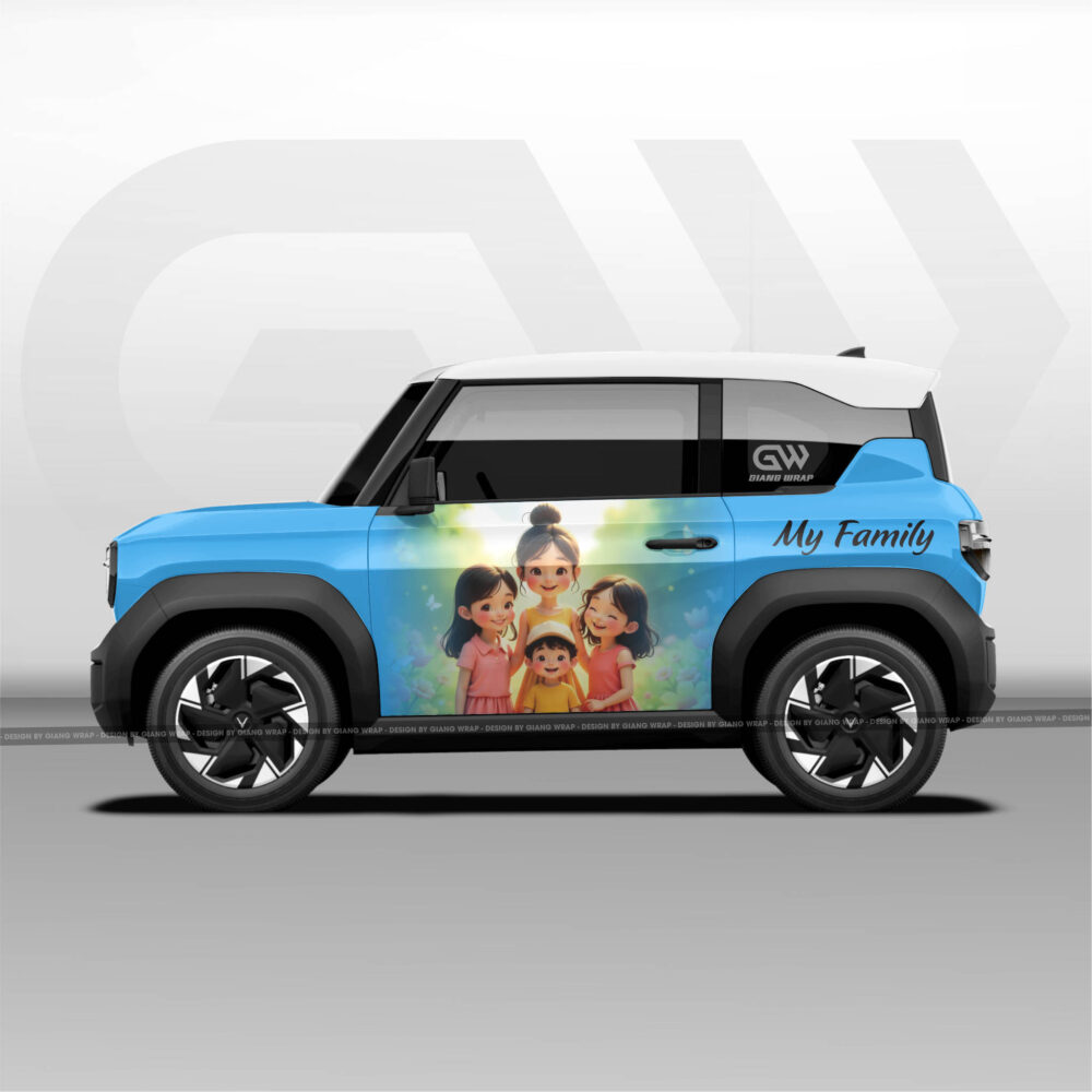 Tem Xe VF3 – Decal Dán Xe Vinfast VF3 – VF3006