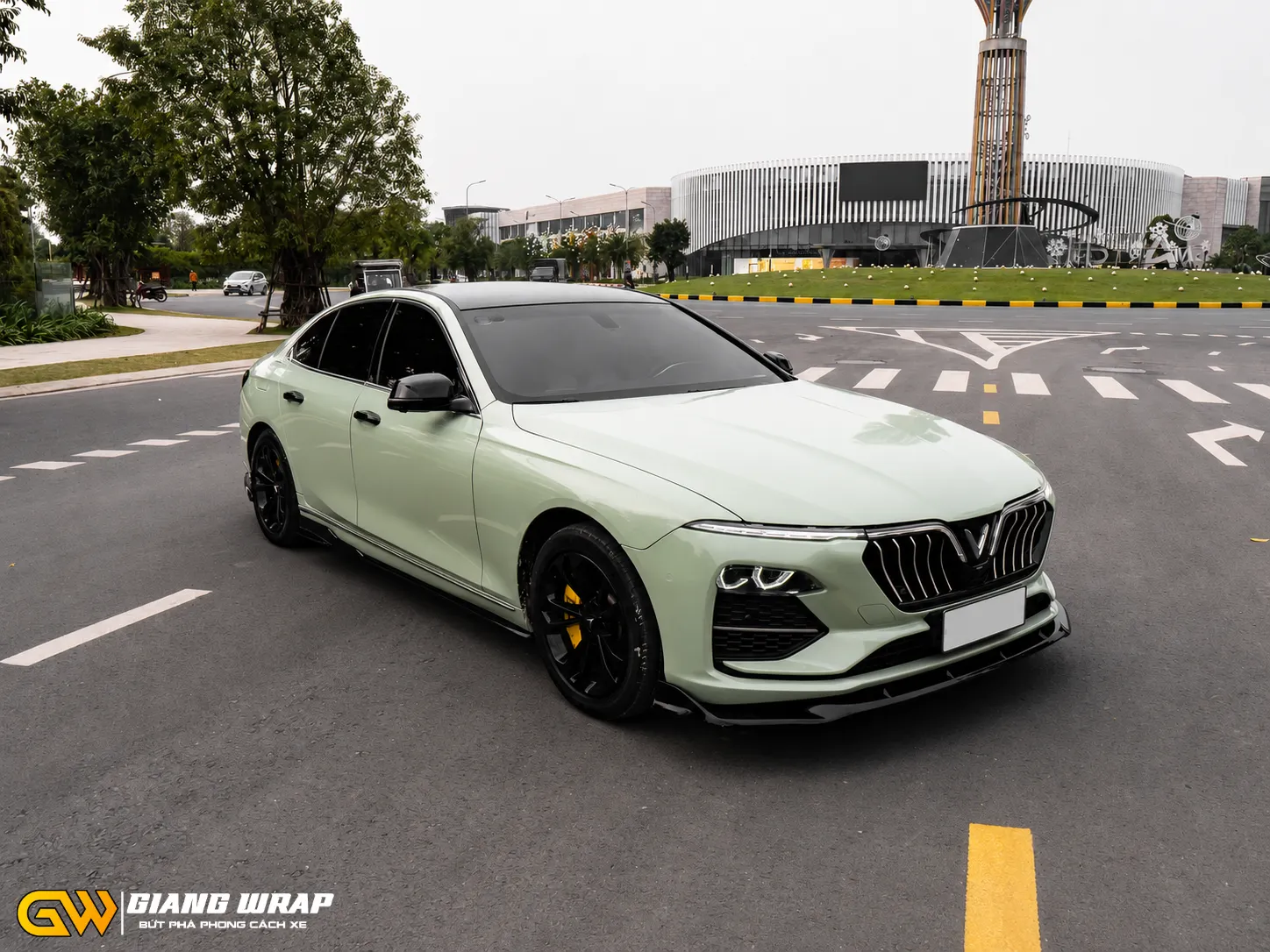 VinFast Lux A dán đổi màu xe ô tô tại Giang Wrap
