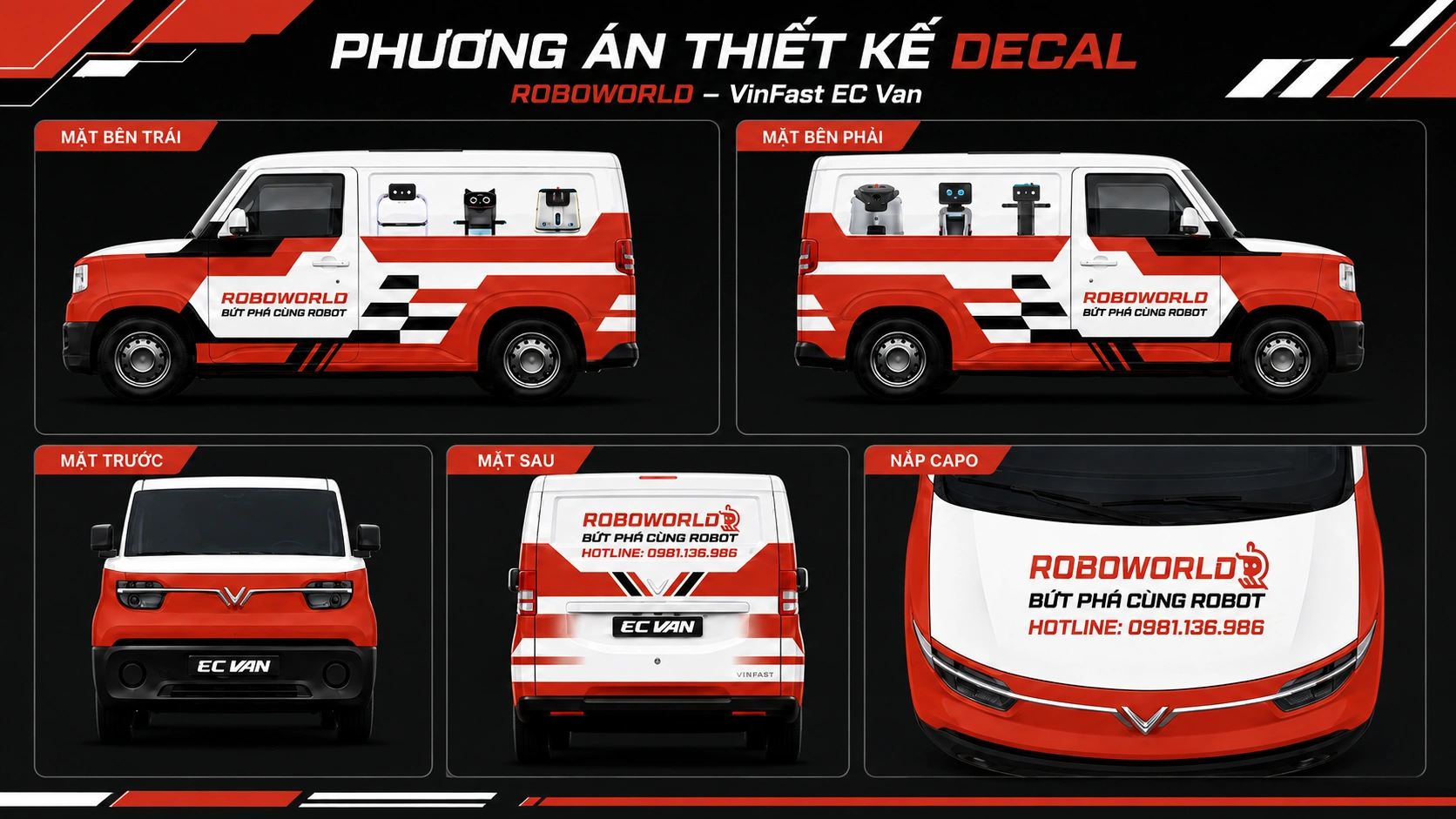 Dán QC Doanh Nghiệp 11 Dự án decal quảng cáo ô tô Giang Wrap
