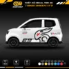 decal tem xe minio green