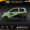 Decal Tem Xe Minio Green Mẫu 003 | Đủ Màu Xe, Thiết Kế Theo Yêu Cầu 1 decal tem xe minio green