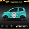 Decal Tem Xe Minio Green Mẫu 004 | Đủ Màu Xe, Thiết Kế Theo Yêu Cầu 1 decal tem xe minio green