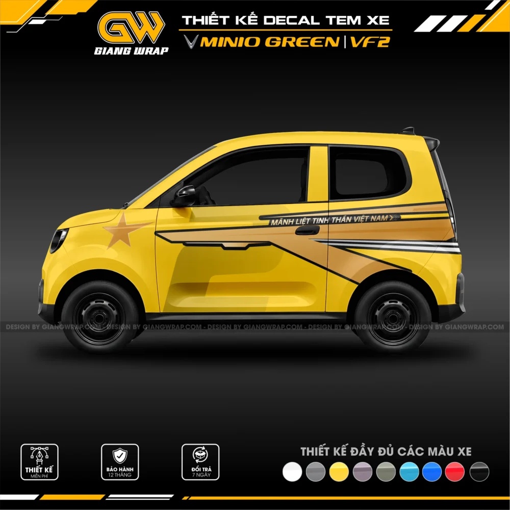 Tem Xe 006 vang