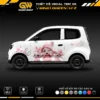 decal tem xe minio green